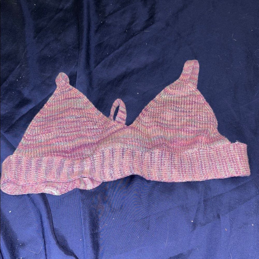 Wild Fable Pink Knit Bralette